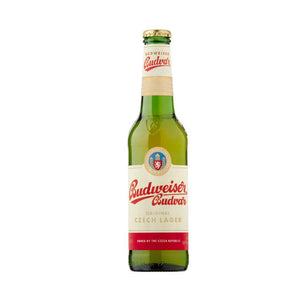 Budweiser Budvar 24 x 330ml Bottles