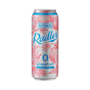 Utenos Non Alcoholic Grapefruit Radler 0% 24 x 500ml