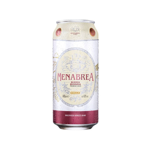 Menabrea Birra Bionda 4.8% 24 x 440ml cans