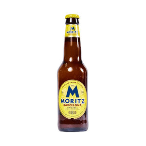 Moritz Barcelona Spanish lager 24 x 330ml Bottles
