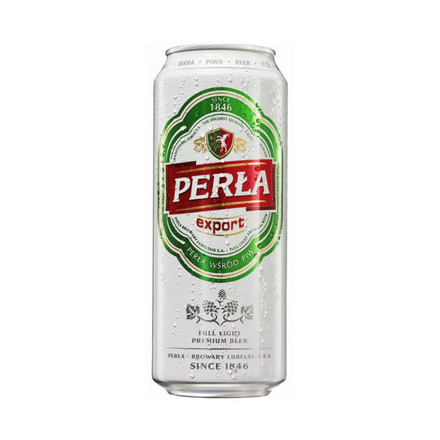 Perla Export Polish Lager 5.2% 24 x 500ml cans