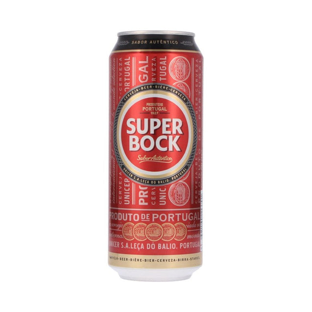 Super Bock Portugese Lager 24 x 500ml cans