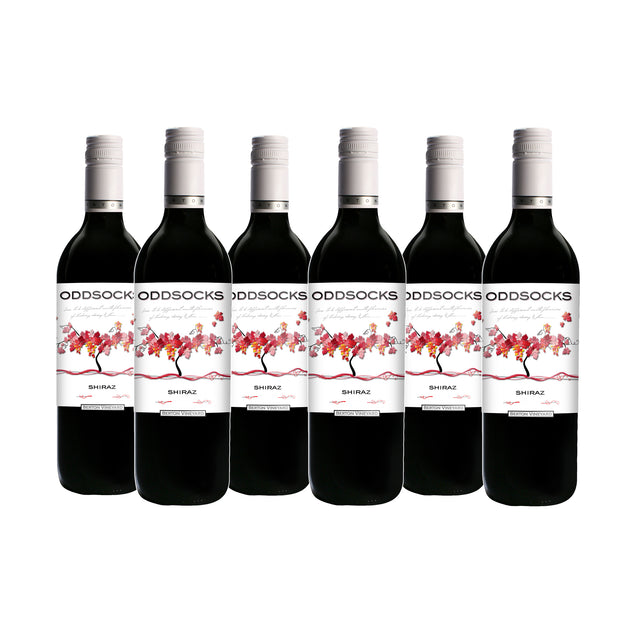 Oddsocks Australian Shiraz 6 x 75cl